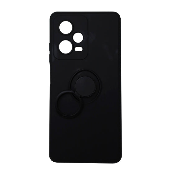T-K Silikonhülle Xiaomi Redmi Note 12 Pro+ Schwarz