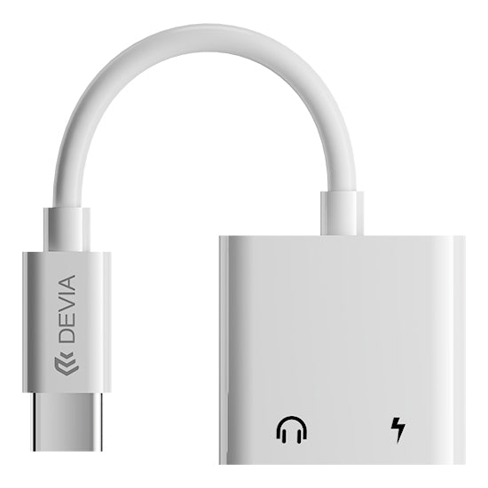 Adaptador DEVIA Smart Series USB-C p/ 2x USB-C
