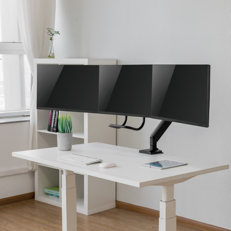 Suporte Mesa 3 Monitores NapoFix 17-27" DM4300