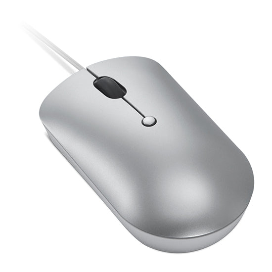 Lenovo 540 Compact USB-C Kabelgebundene Maus, Grau