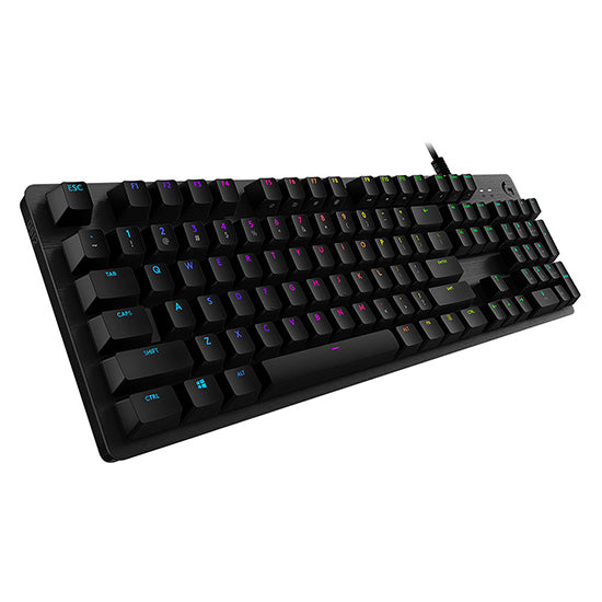 Teclado Mecânico Logitech G512 Carbon RGB GX Brown Switches