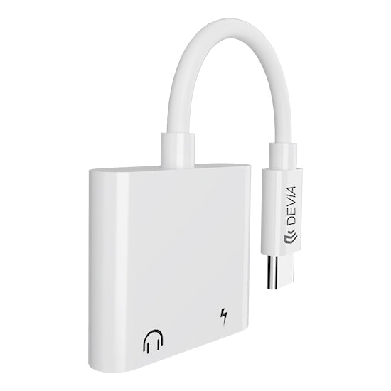 Adaptador DEVIA Smart Series USB-C p/ 2x USB-C