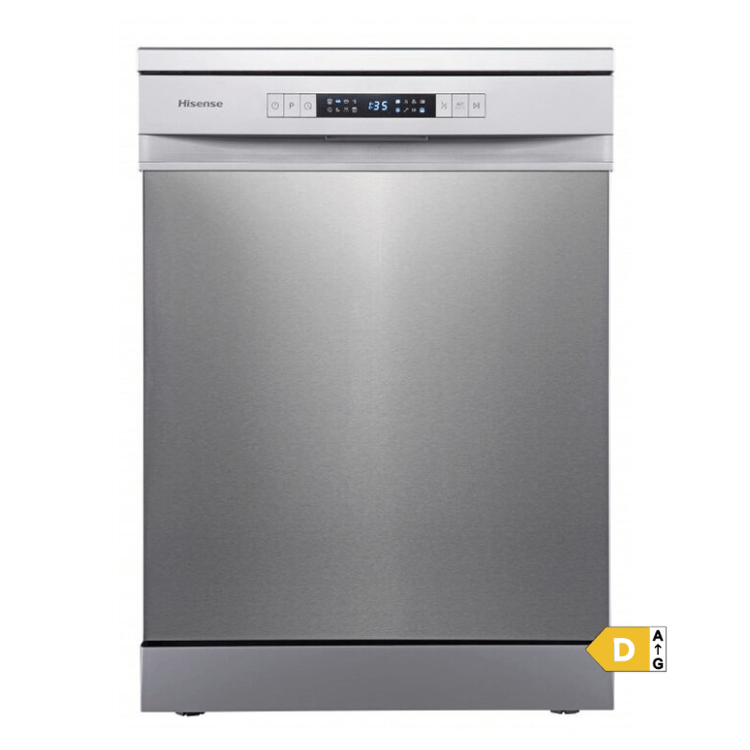 Máquina de Lavar Loiça Hisense HS623D10X 14 Conjuntos Inox