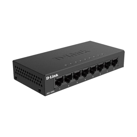 Switch D-Link DGS-108GL 8 Portas UnManaged Preto