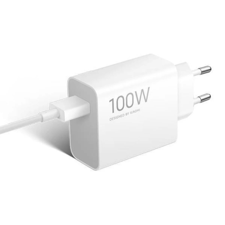 Xiaomi HyperCharge 100W Ladegerät (Typ-A) + USB-C Kabel Weiß