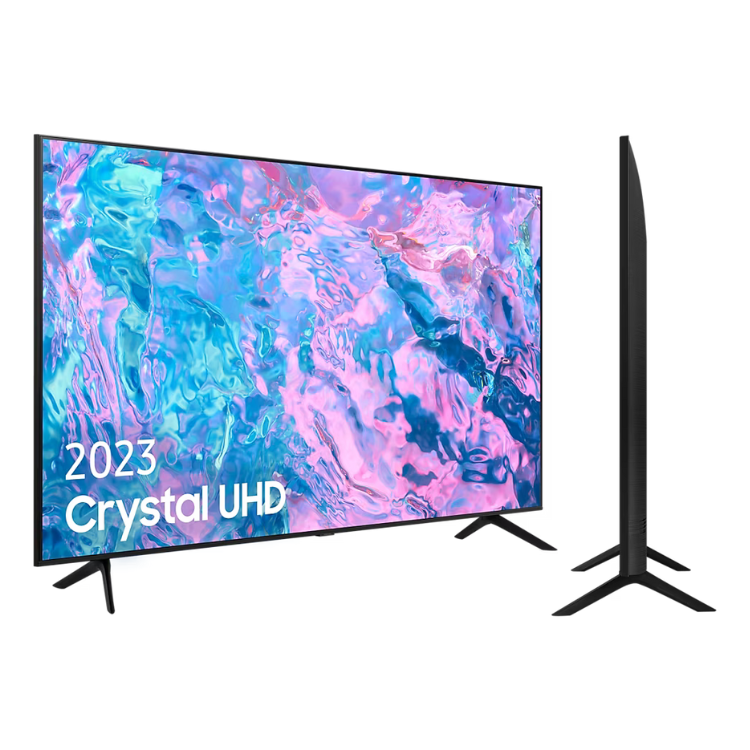 Samsung CU7105 Smart TV 4K LED 55" – Gebraucht Grade A+