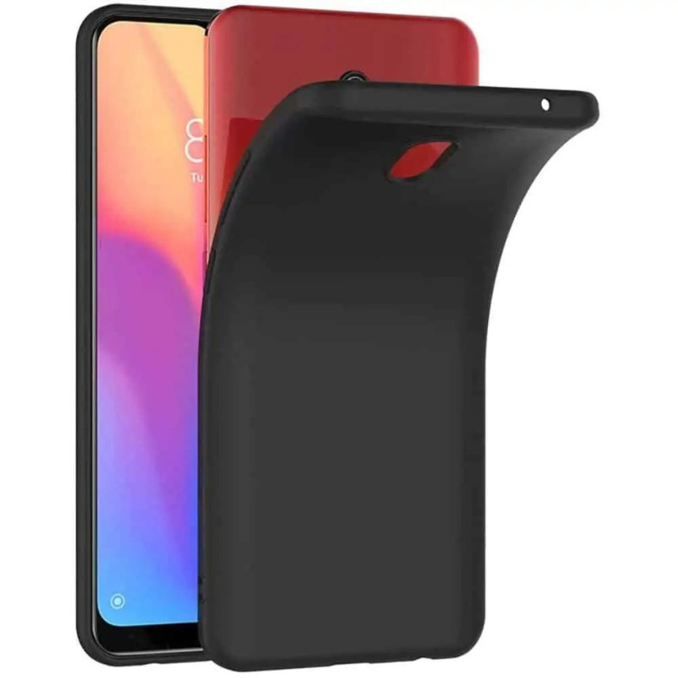 Silicone Cover Xiaomi Redmi 8A - Preto