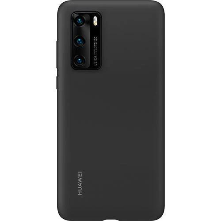 Capa Silicone Cover Huawei P40 Preto