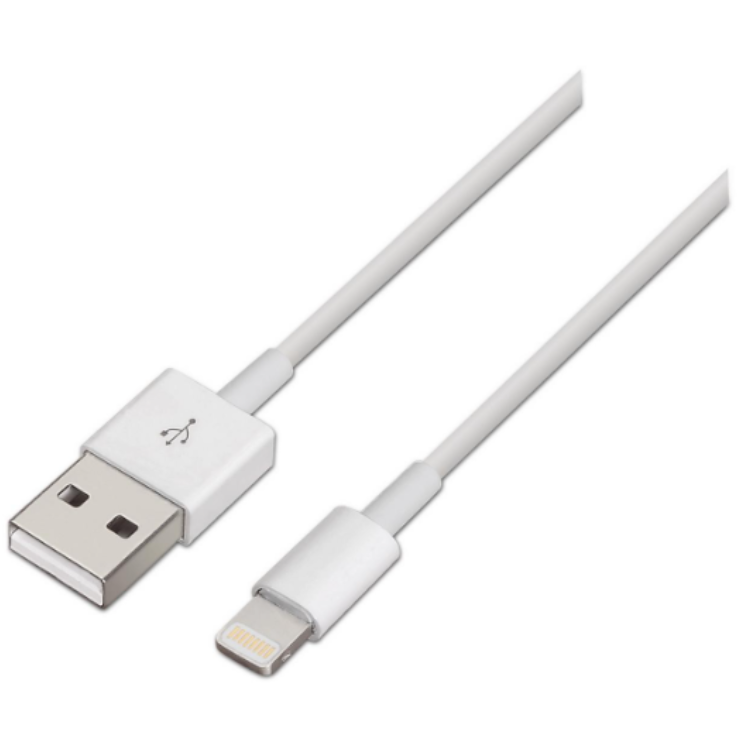 Cabo Lightning para iPhone Compatível 1 Metro (Bulk)