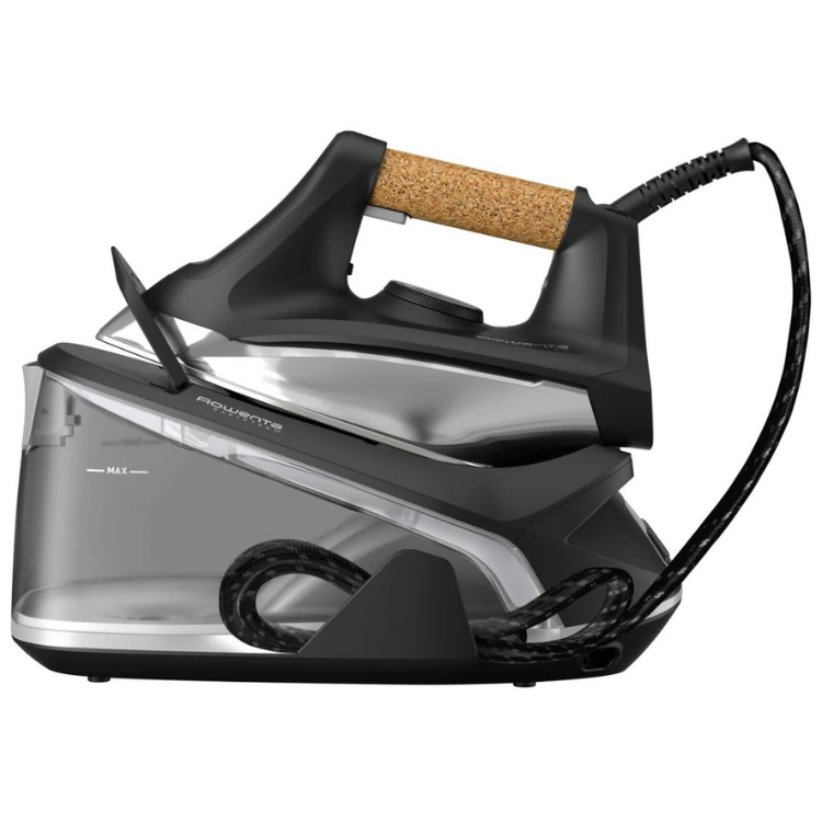 Rowenta Easy Steam iron with boiler, black and silver, 2400W.