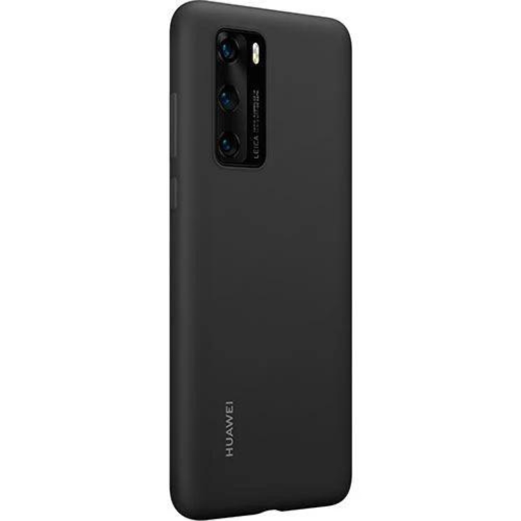 Capa Silicone Cover Huawei P40 Preto