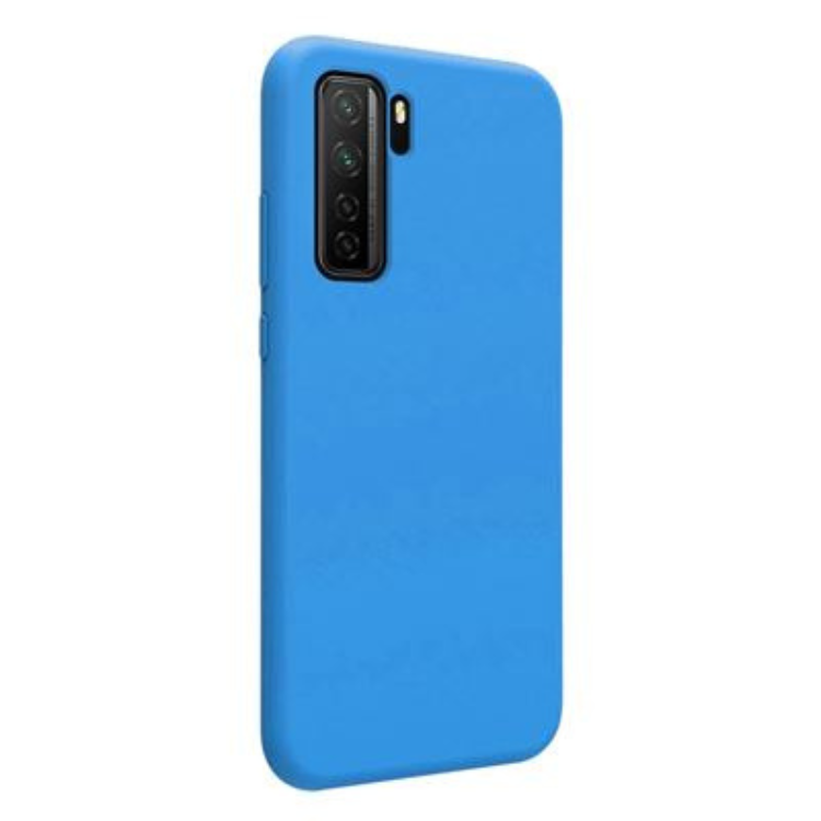 Capa Silicone P40 Lite 5G -  Azul
