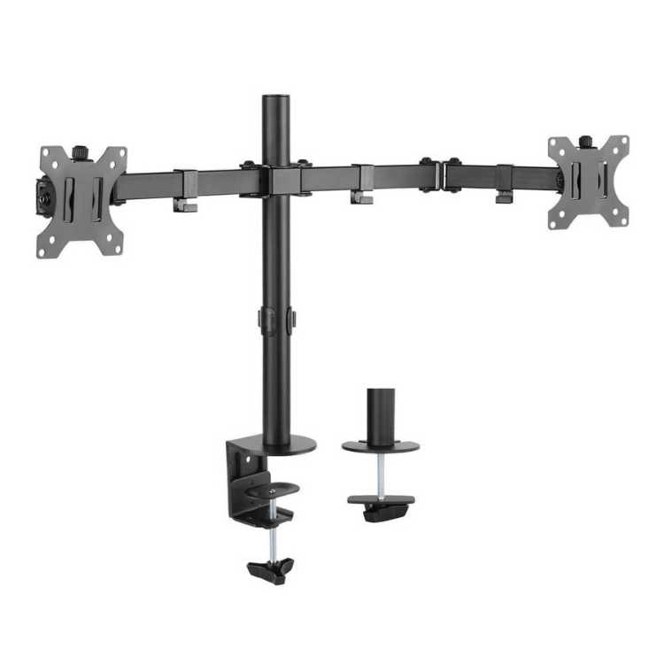 Suporte Mesa Horizontal 2 Monitores NapoFix 13-32" DM1200H