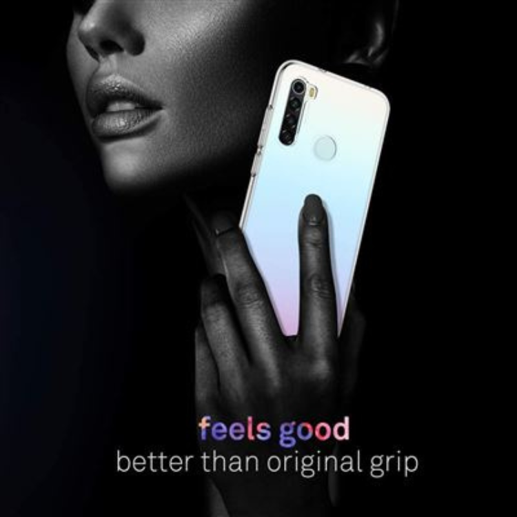 Capa Silicone anti shock Xiaomi Note 8 - Transparente