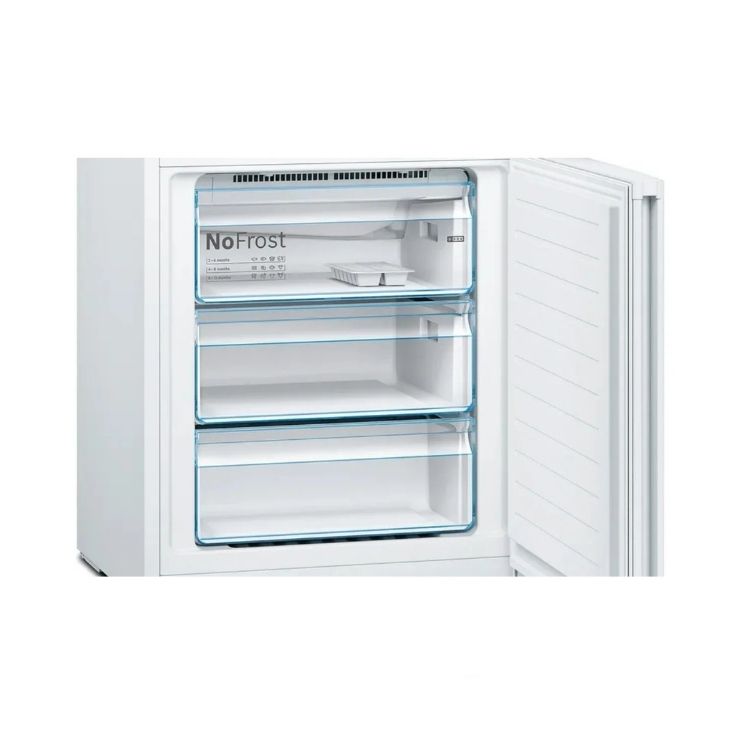 Frigorífico Combinado Bosch Serie 4 KGN493WDA 438L Total No Frost Branco Classe D
