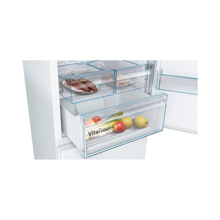 Frigorífico Combinado Bosch Serie 4 KGN493WDA 438L Total No Frost Branco Classe D