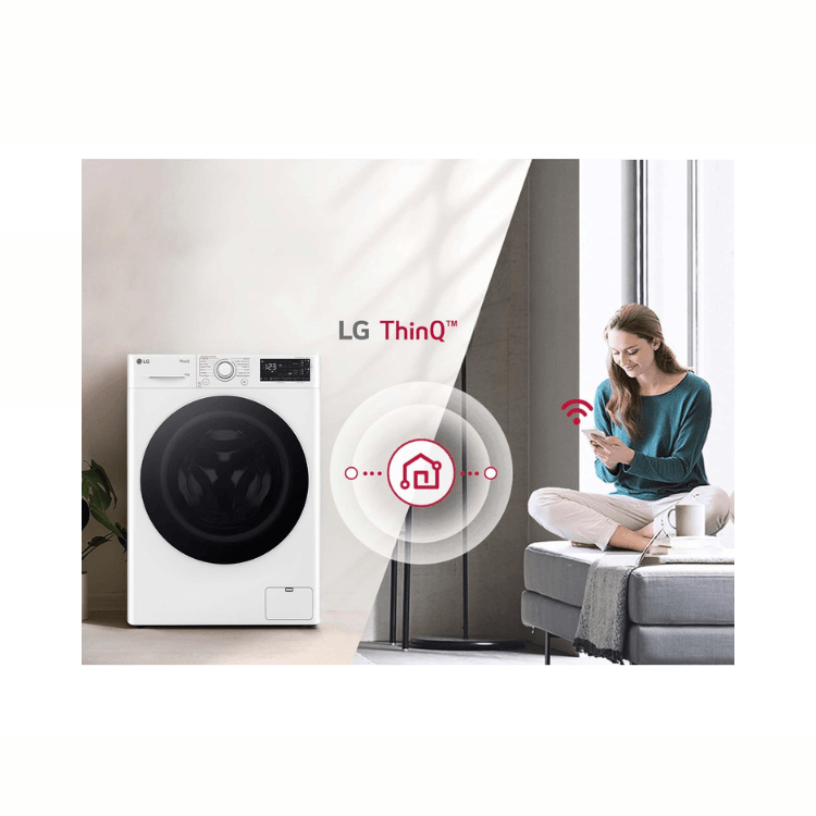 Máquina Lavar Roupa LG F4WR5510A0W 10Kg 1400RPM Classe A