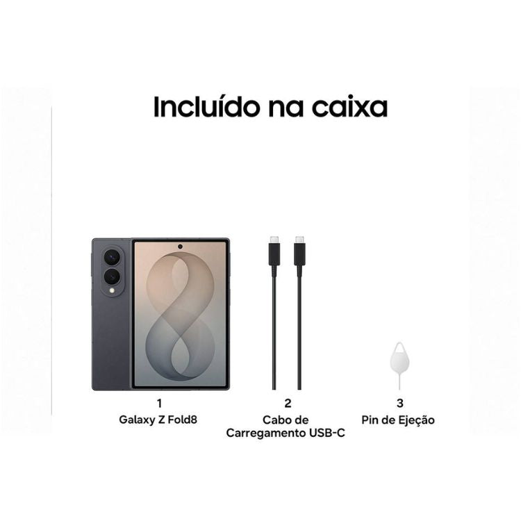 Samsung Galaxy Z Fold8 F971 5G 12GB/512GB Dual Sim Cinzento