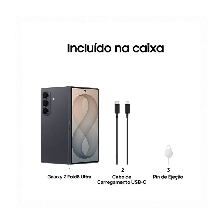 Samsung Galaxy Z Fold8 Ultra F976 5G 12GB/512GB Dual Sim Cinzento