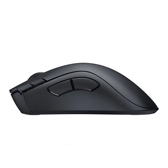 Black Razer DeathAdder V2 X HyperSpeed wireless gaming mouse.