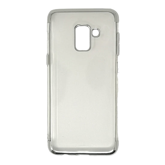Capa Silicone Samsung Galaxy A8 A530 Prateado