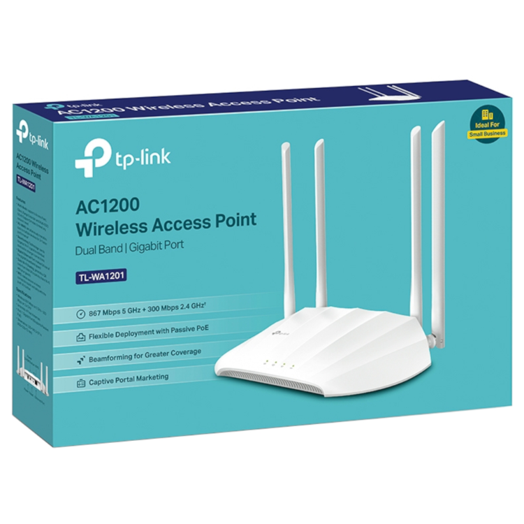 Access Point TP-Link AC1200 Gigabit Dual-Band Wireless