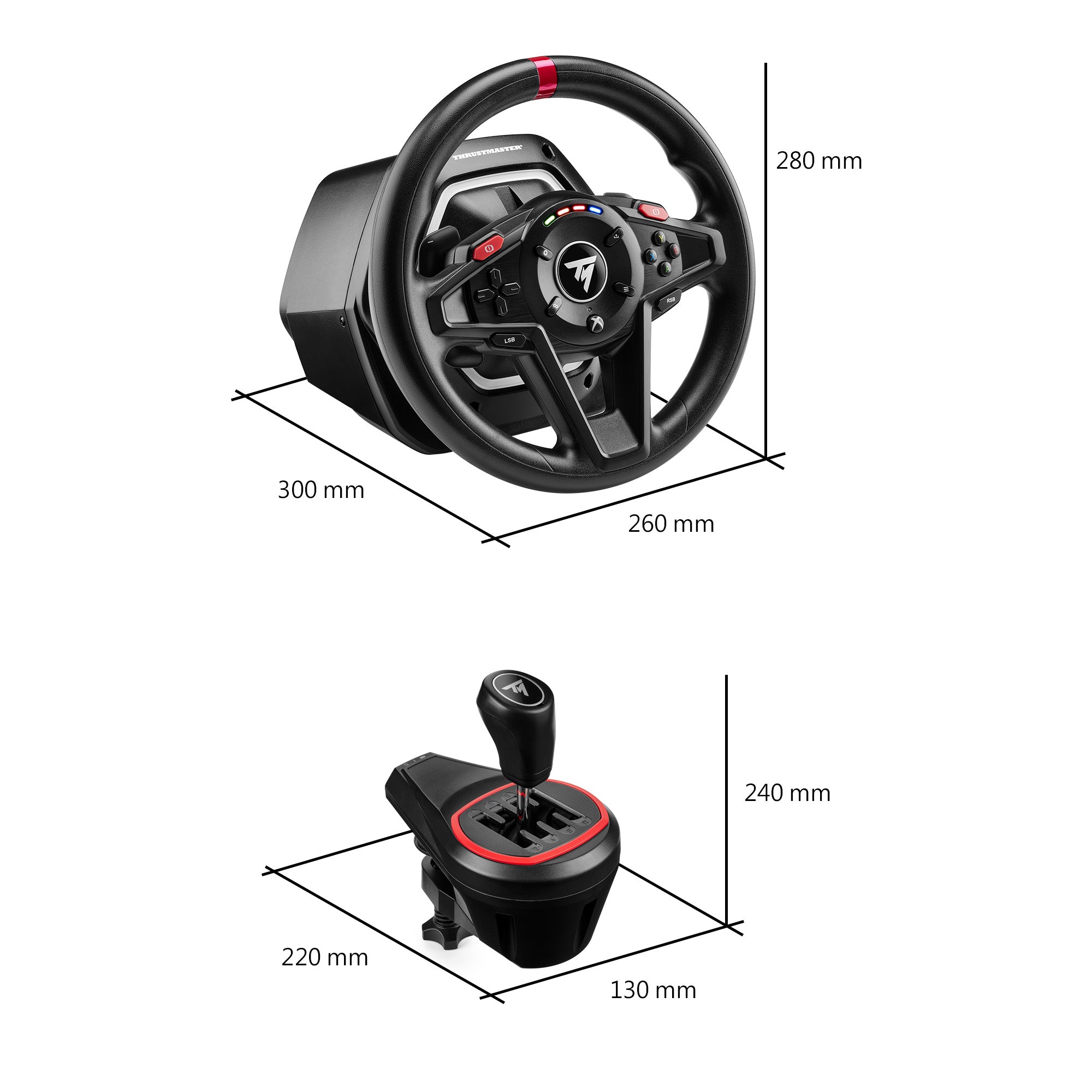 Thrustmaster T128 Lenkrad Shifter Pack PC/Xbox