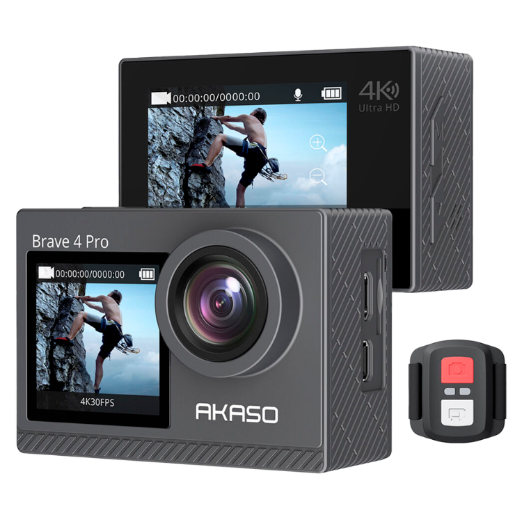 Action Cam Akaso Brave 4 Pro Preto