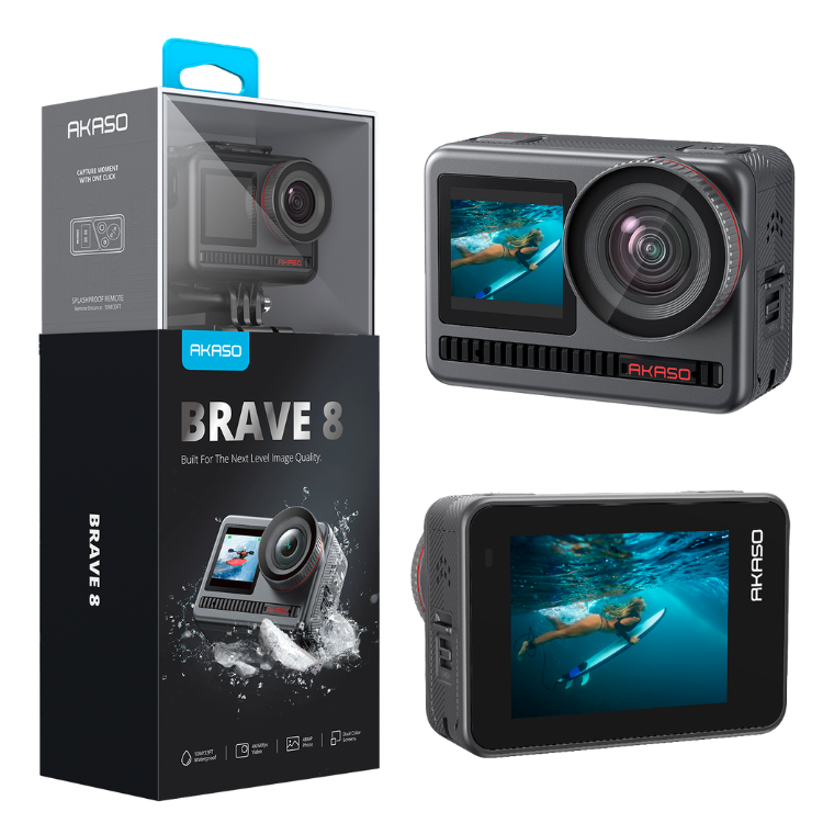 Action Cam Akaso Brave 8 Preto