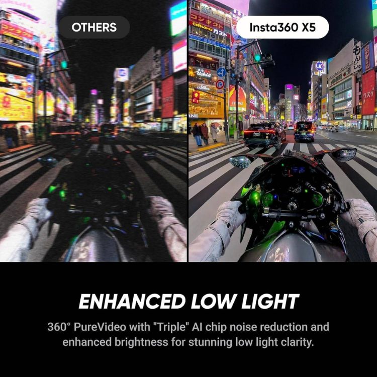 Action Cam Insta360 X5 Standard Bundle Schwarz