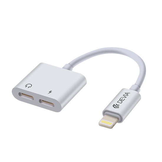 Devia 2-in-1 Dual Lightning Splitter Adapter