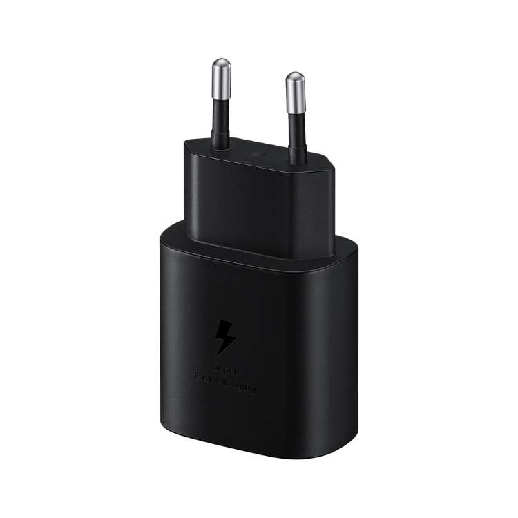 Carregador Samsung Fast Charger 25W USB-C EP-TA800 Preto