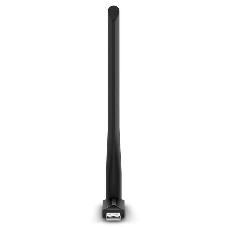 Adaptador USB TP-Link Archer AC600 Dual-Band T2U Plus 600 Mbps Wi-Fi Preto