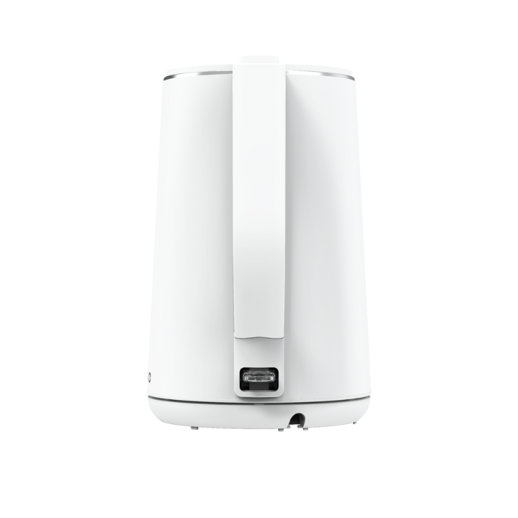 White AENO electric kettle, 1.5L, 2200W, with handle and spout.
