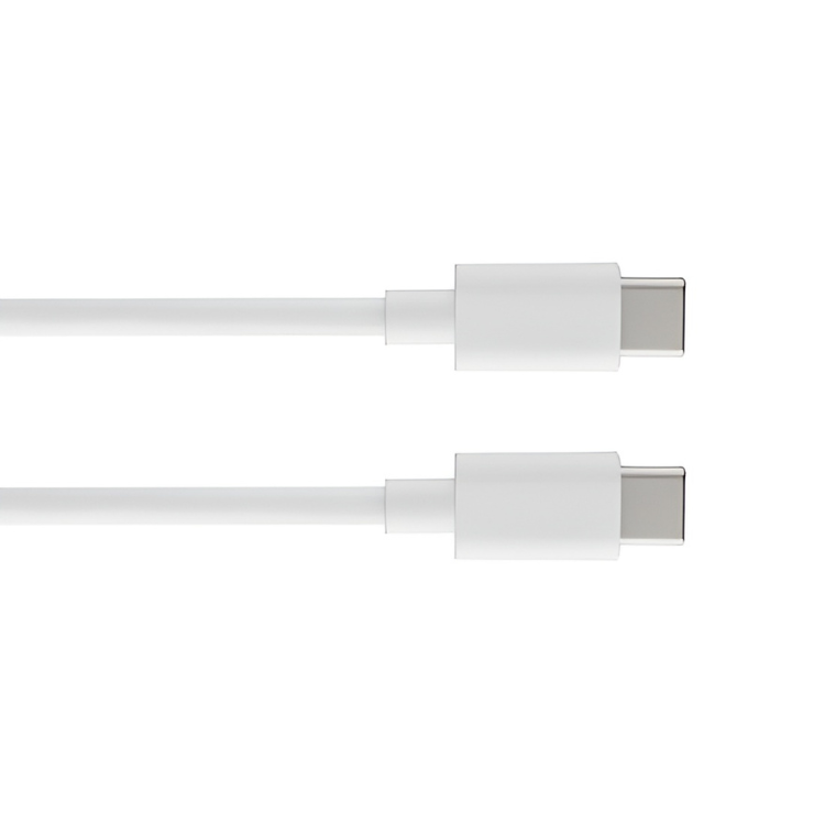 Cabo de dados Compatível Apple USB-C p/ USB-C 2m Branco