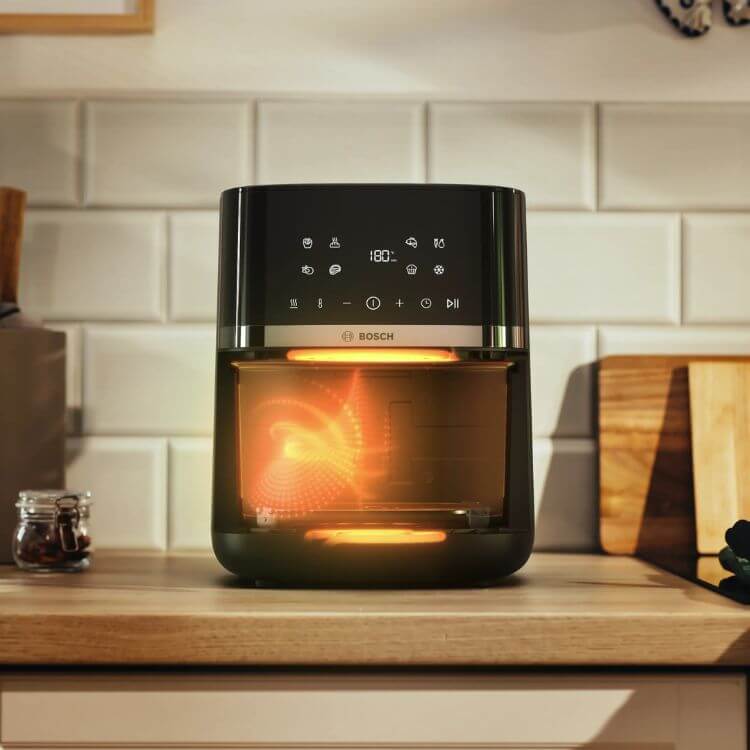 Fritadeira Bosch Air Fryer MAF462B0 6.1L 2050W Preto