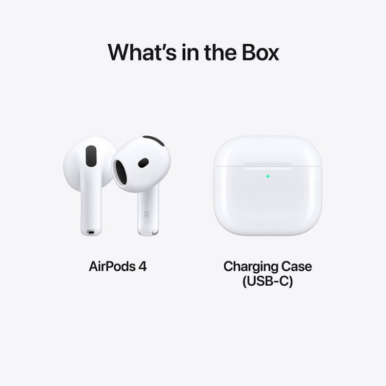 Auriculares Bluetooth Apple AirPods 4 ANC Branco