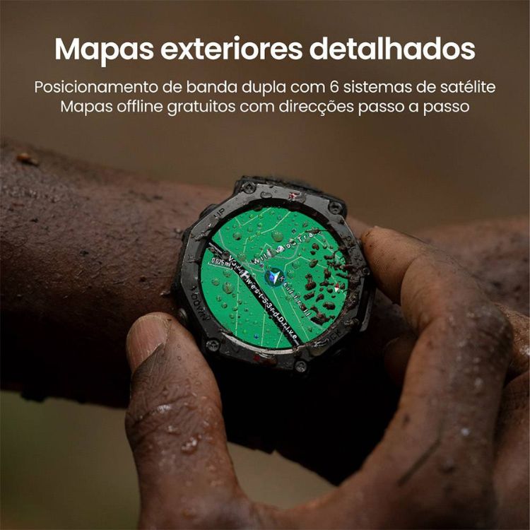 Smartwatch Amazfit T-Rex 3 48mm Schwarz