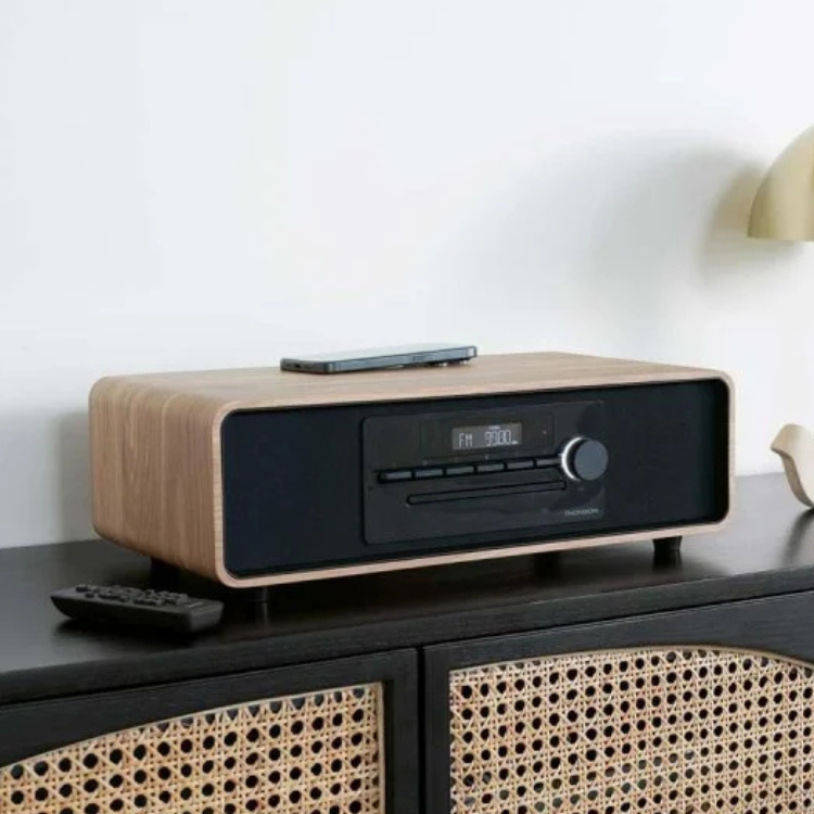 Aparelhagem Micro Hi-Fi Thomson MIC300IBT 60W BT Preto