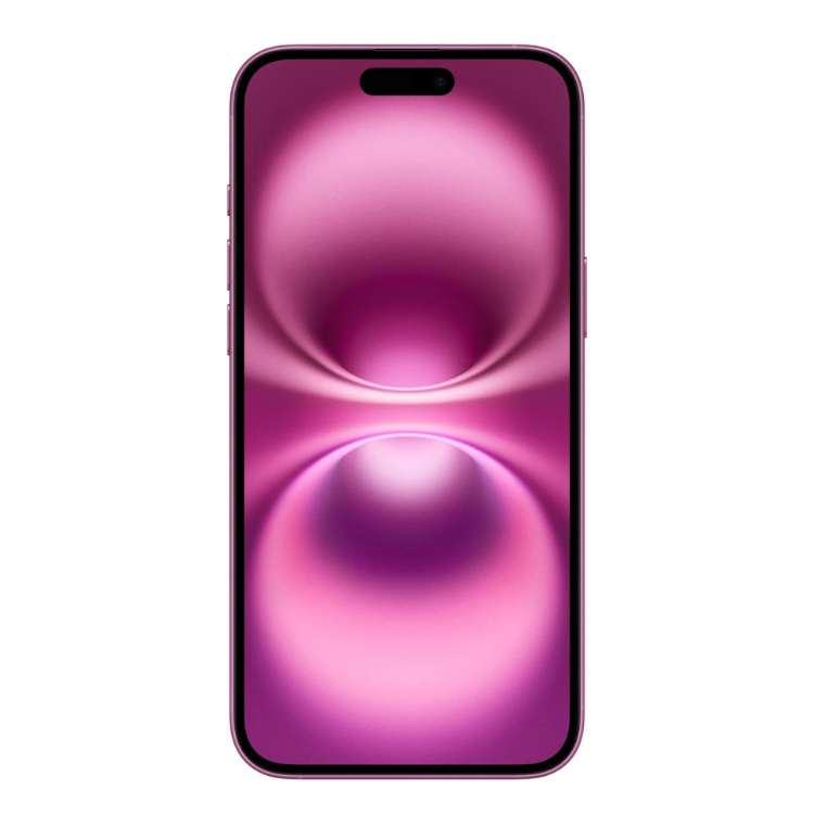 iPhone 16, rosa, ecrã de 6,1 polegadas, smartphone da Apple.