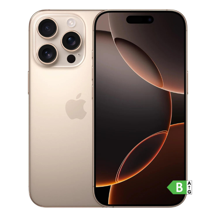 Apple iPhone 16 Pro 256GB Deserto Titânio - Usado Grade A+ (s/ face ID)