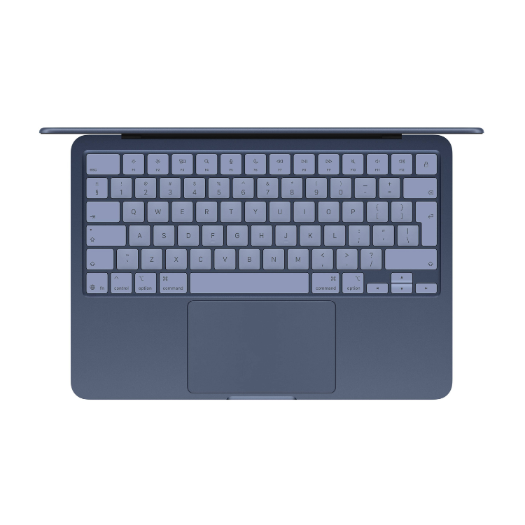 Teclado de portátil Apple MacBook Neo 13" Azul.