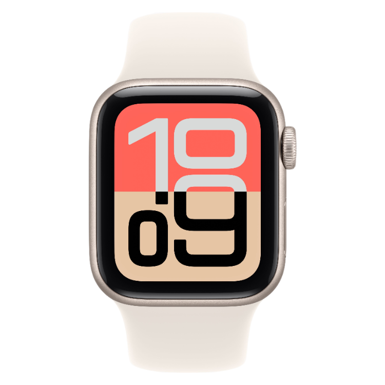 Apple Watch SE 3 GPS + Cellular 40mm Alumínio Luz das Estrelas c/ Bracelete Desportiva Luz das Estrelas - S/M