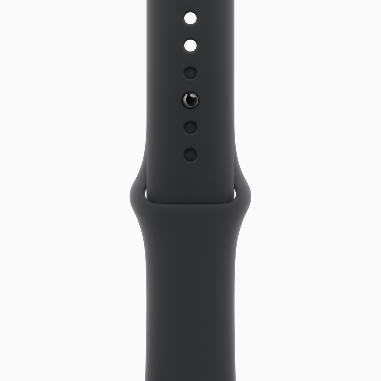 Apple Watch Series 10 GPS 46mm Alumínio Preto c/ Bracelete Desportiva Preto M/L - Artigo de Exposição
