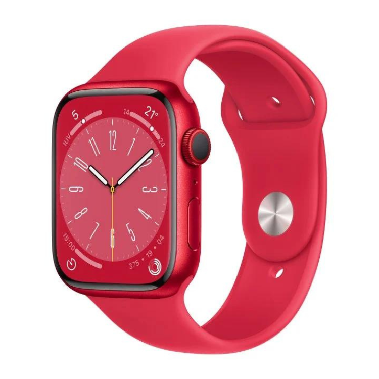 Apple Watch Series 8 45mm Cellular Rot - Gebraucht Grade A+