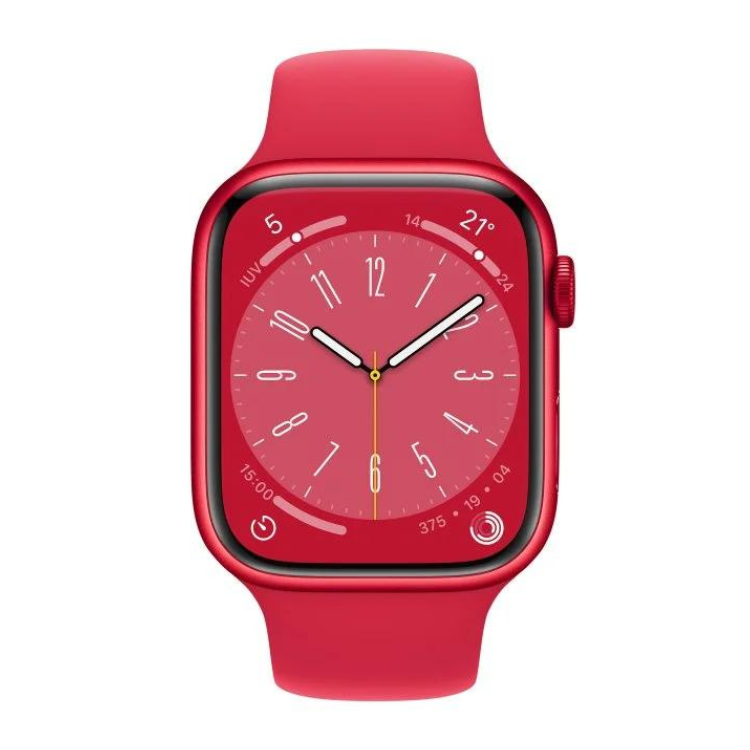 Apple Watch Series 8 45mm Cellular Rot - Gebraucht Grade A+