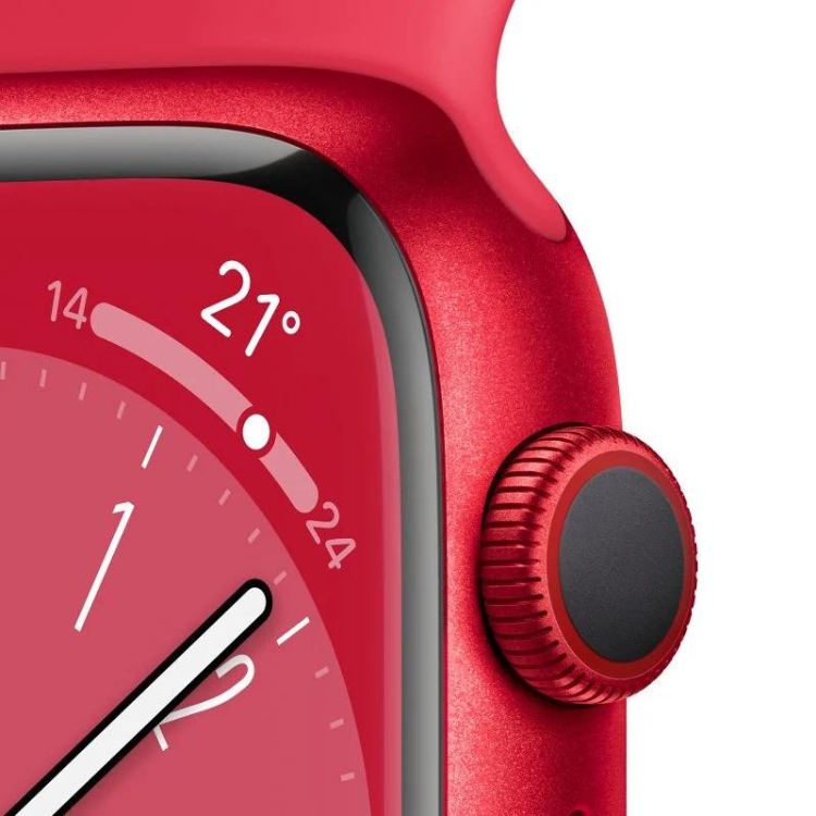 Apple Watch Series 8 45mm Cellular Rot - Gebraucht Grade A+