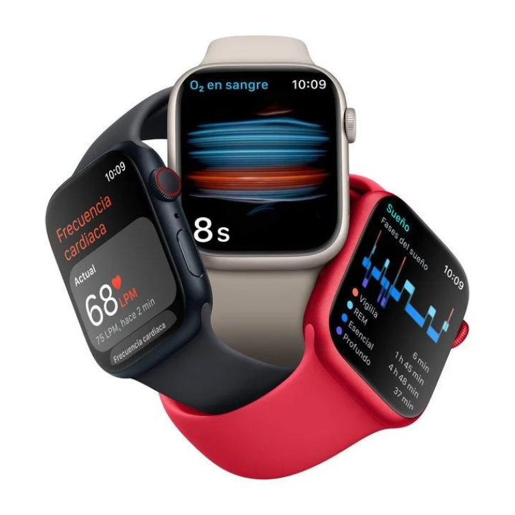 Apple Watch Series 8 45mm Cellular Rot - Gebraucht Grade A+