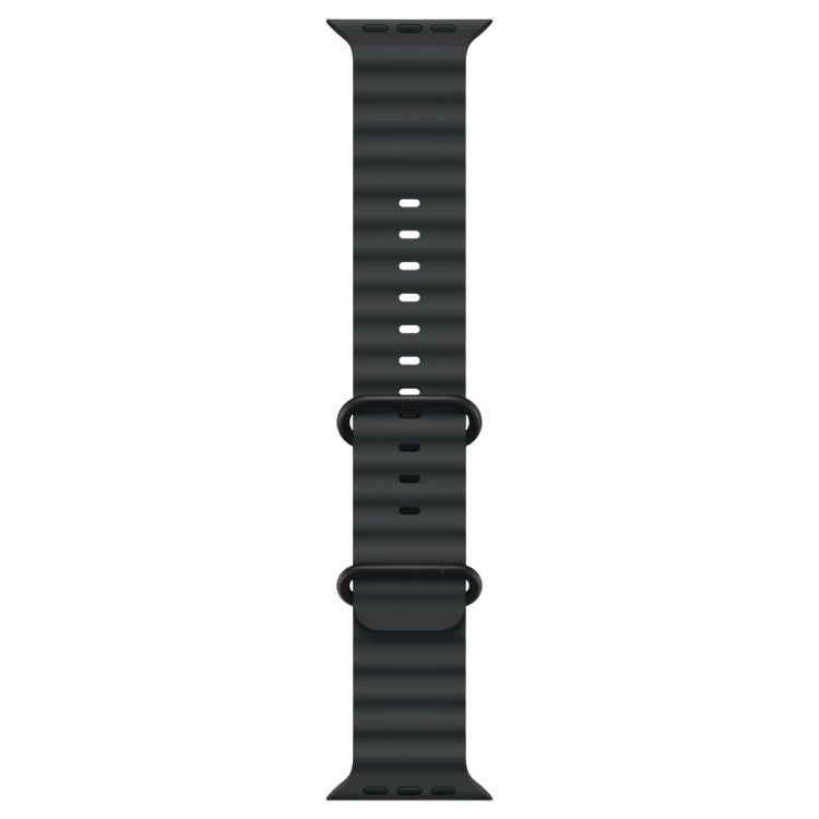 Pulseira Ocean preto para Apple Watch Ultra 3.