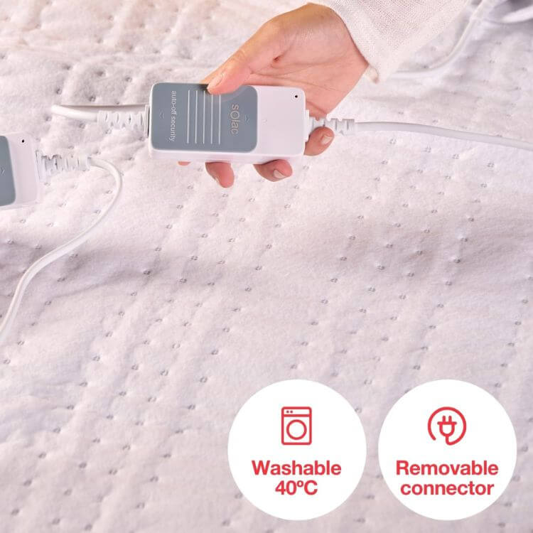 Aquecedor de Cama Solac CT8627 60W 140x150cm